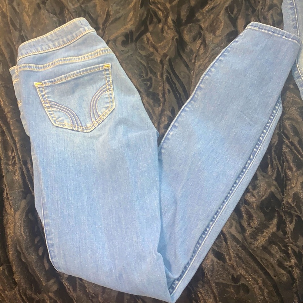 Hollister Jean legging light blue wash